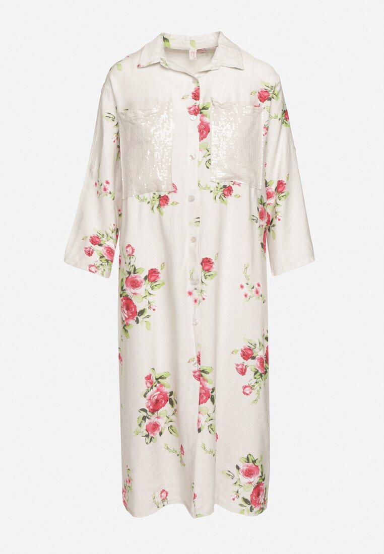 smiling fairy Rochie Gri deschis Tip cutie din Bumbac cu Mânecă Reglabilă Avamla