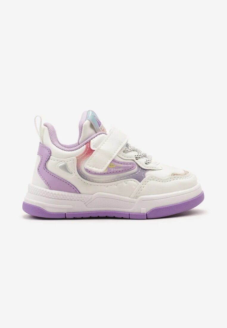  Sneakers Alb-Violet cu Scai Nellesta
