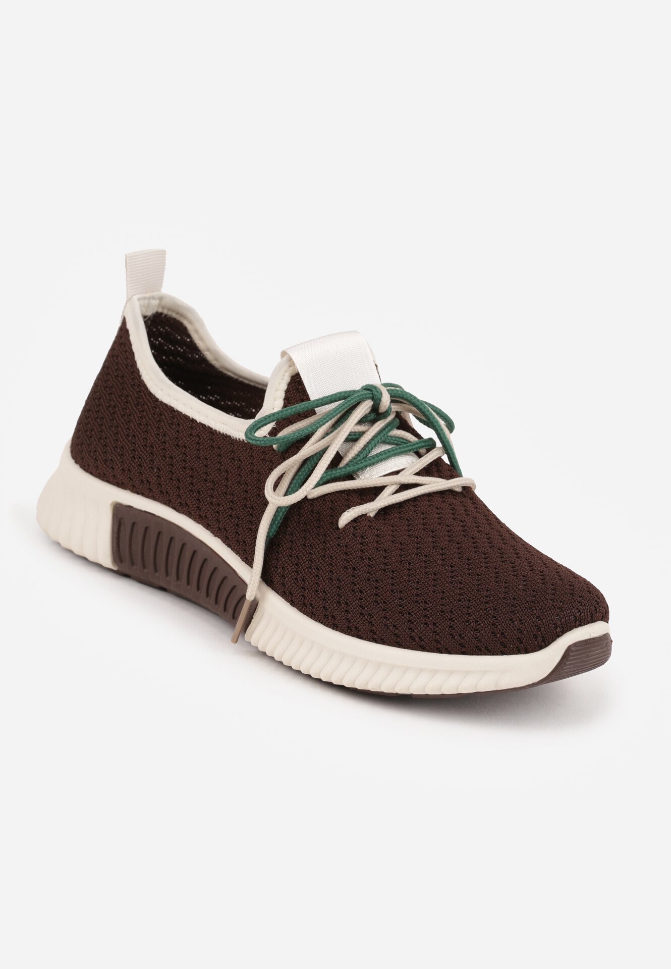  Sneakers Maro cu șireturi duble Dorielle