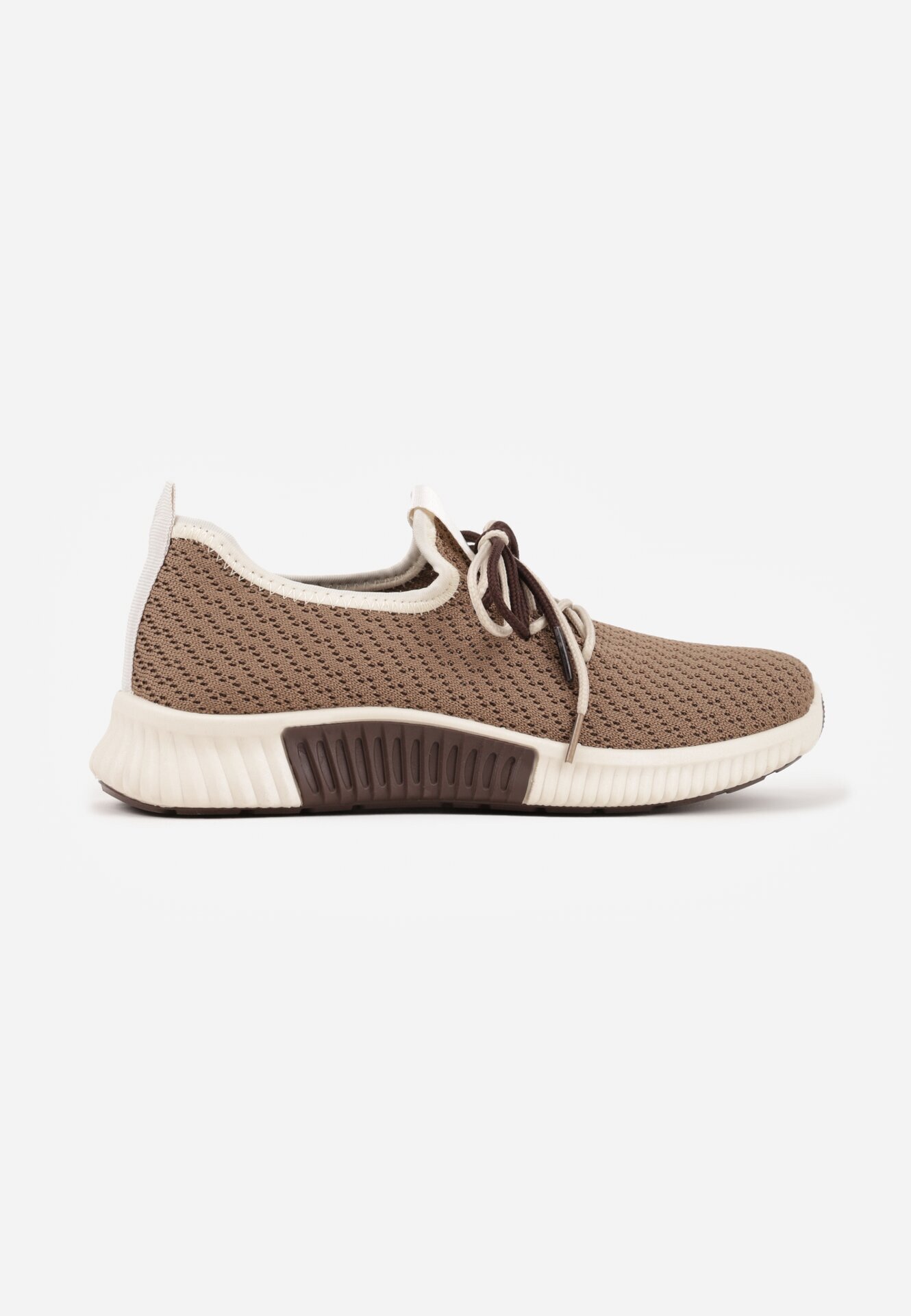 Sneakers Maro deschis cu șiretare dublă Dorielle