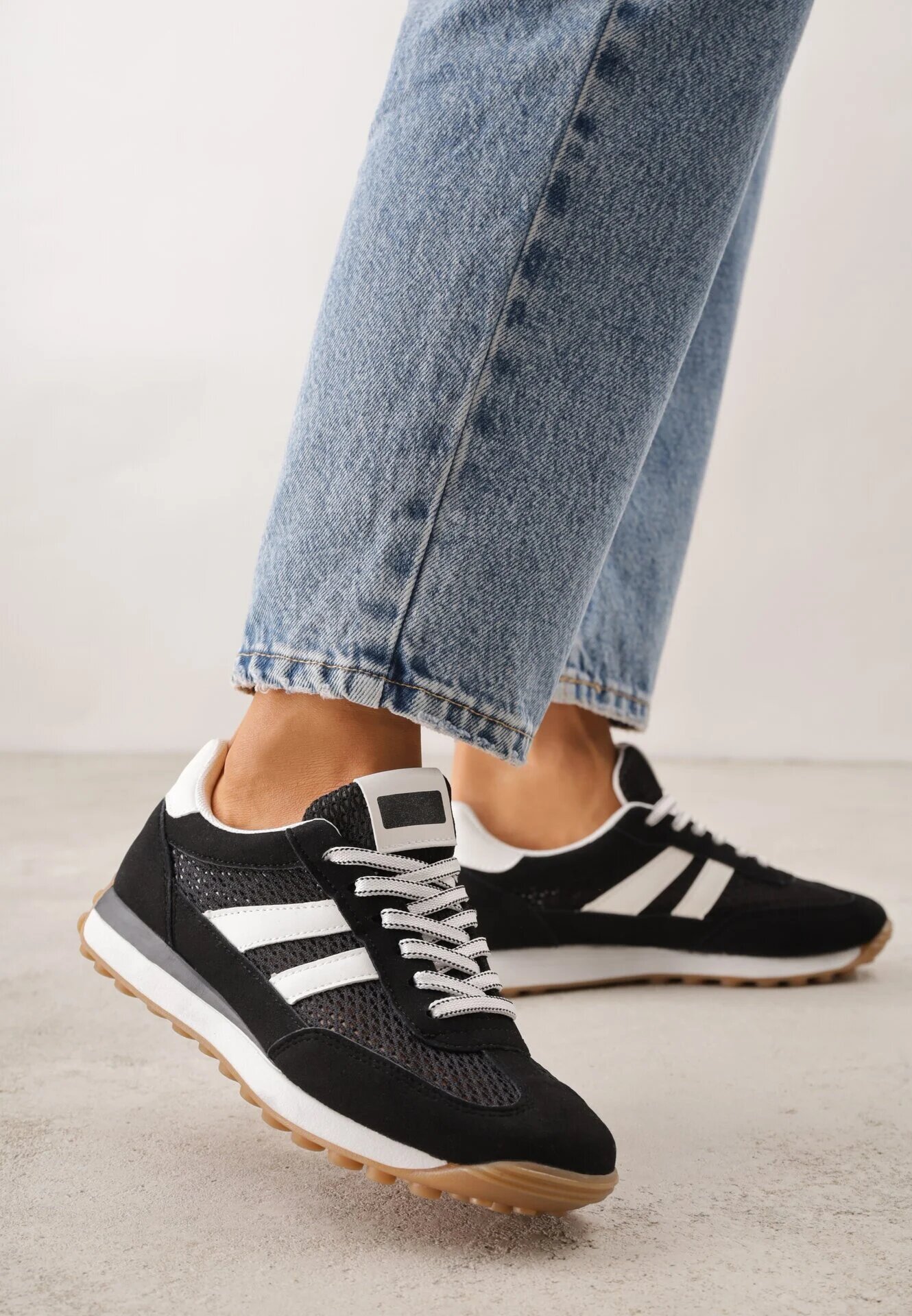 sport Adidași Casual Negri cu inserții din plasă Kassadina