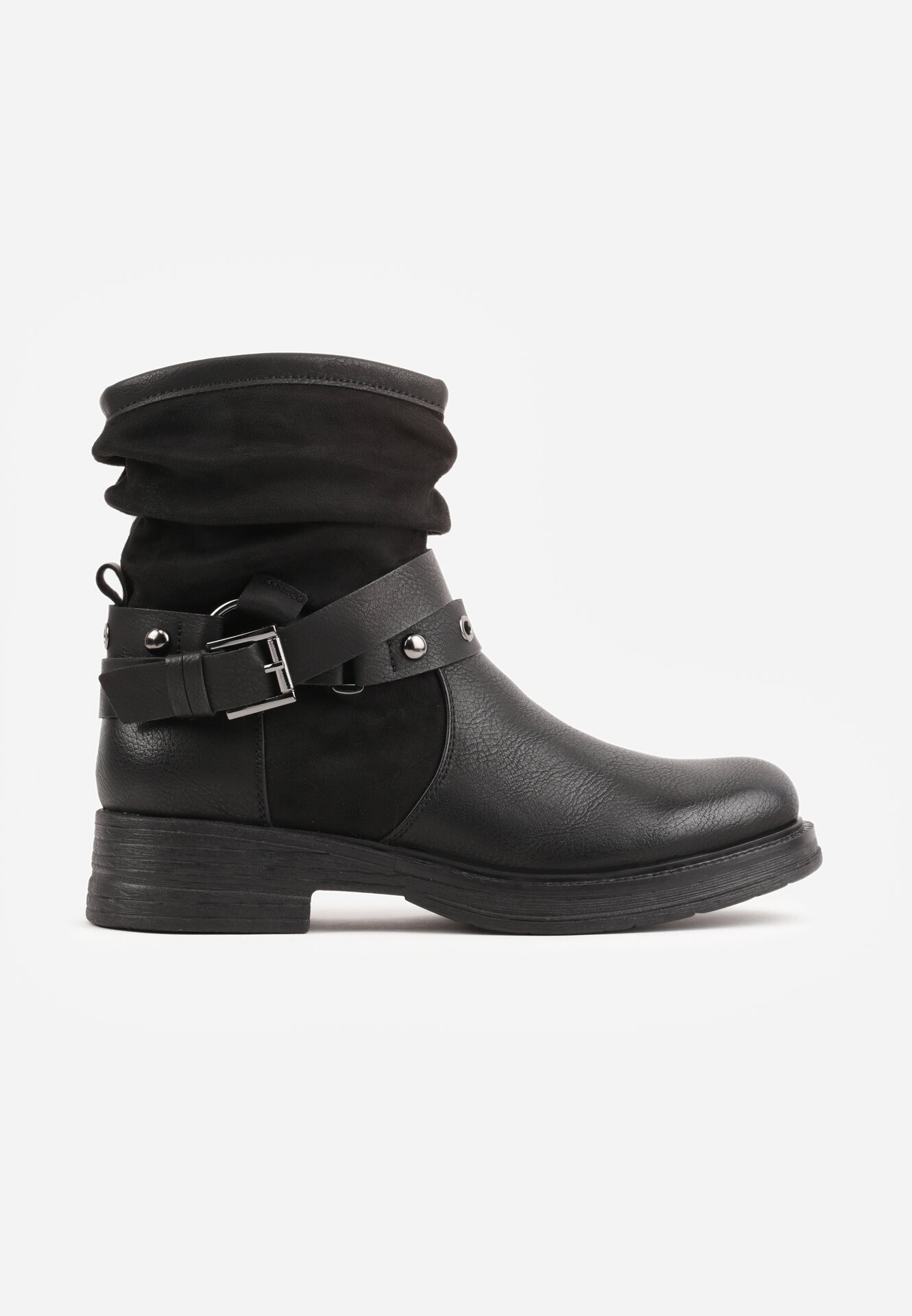 super mode Botine Negre