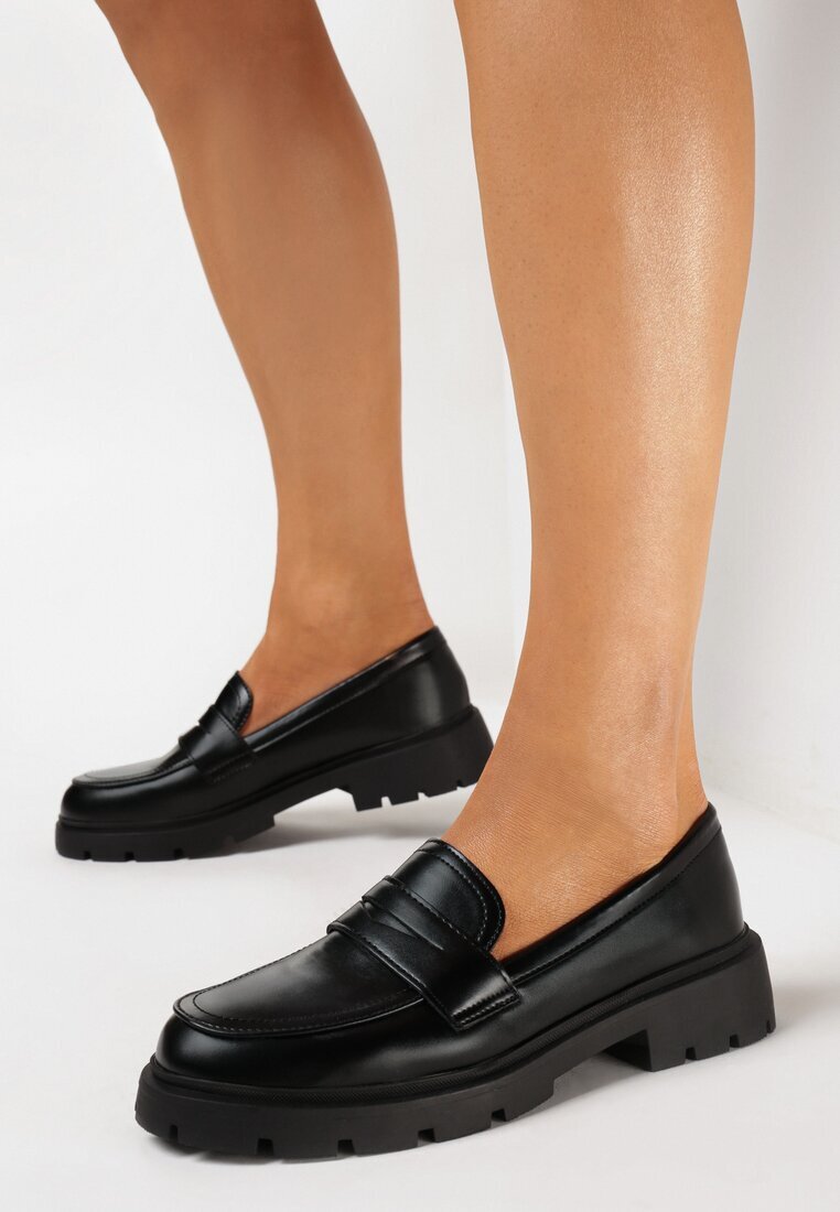 super mode Mocasini Negri