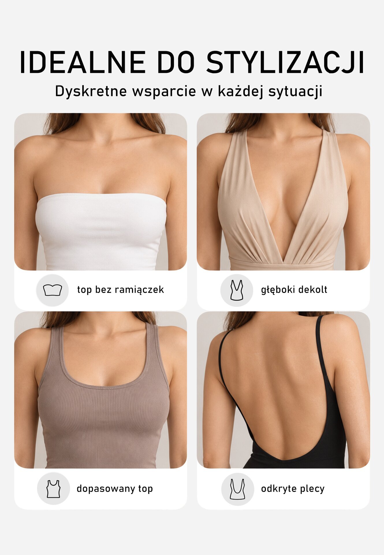  Sutien Bej Autoadeziv 2 Tampoane Myrthe