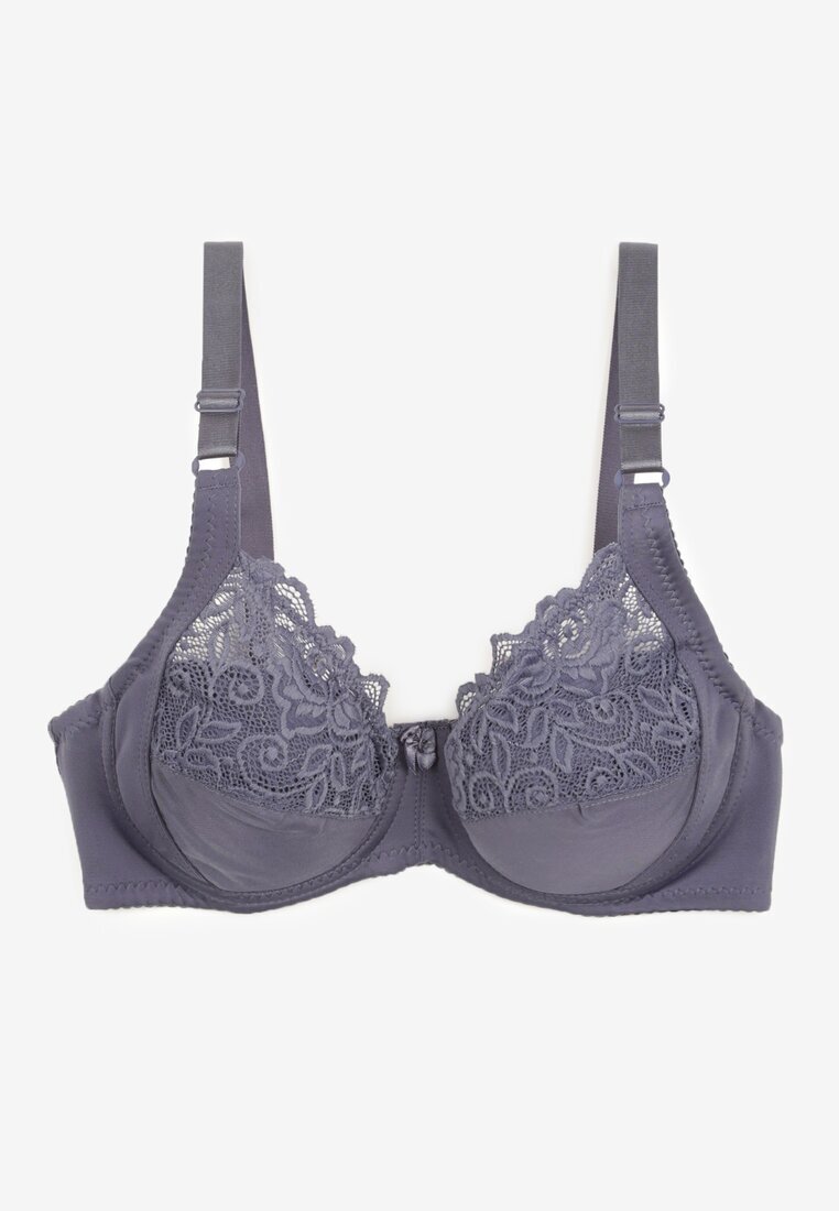  Sutien Bleumarin Tip Full Cup cu Bretele Reglabile Vikiisian