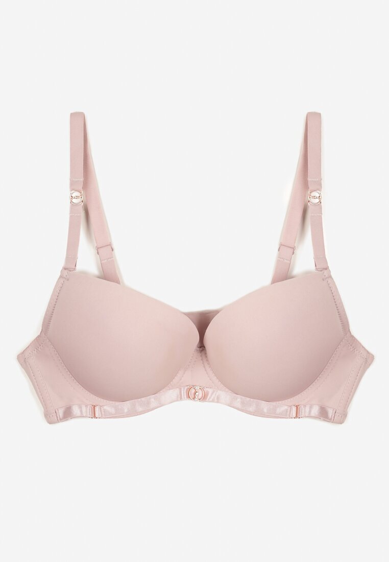  Sutien clasic mov deschis cu elemente decorative Emarinda