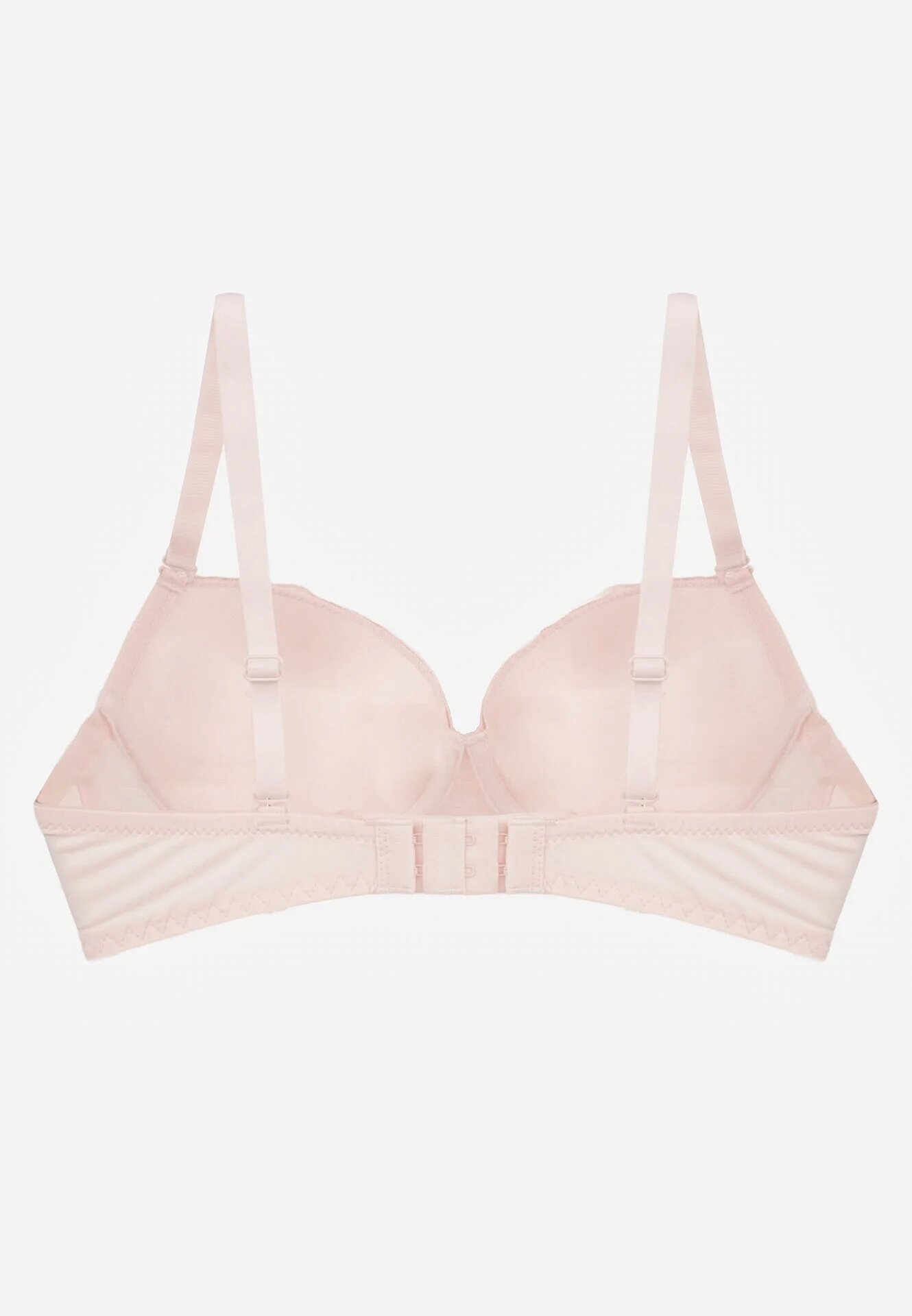  Sutien Roz Din Dantela Tip Push-up cu Bretele Reglabile si Detasabile Ilathwen