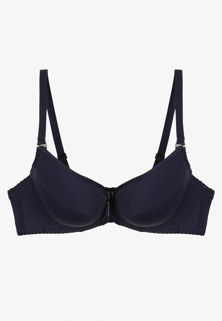  Sutien Tip Full Cup Bleumarin cu Bretele Reglabile Crisanta