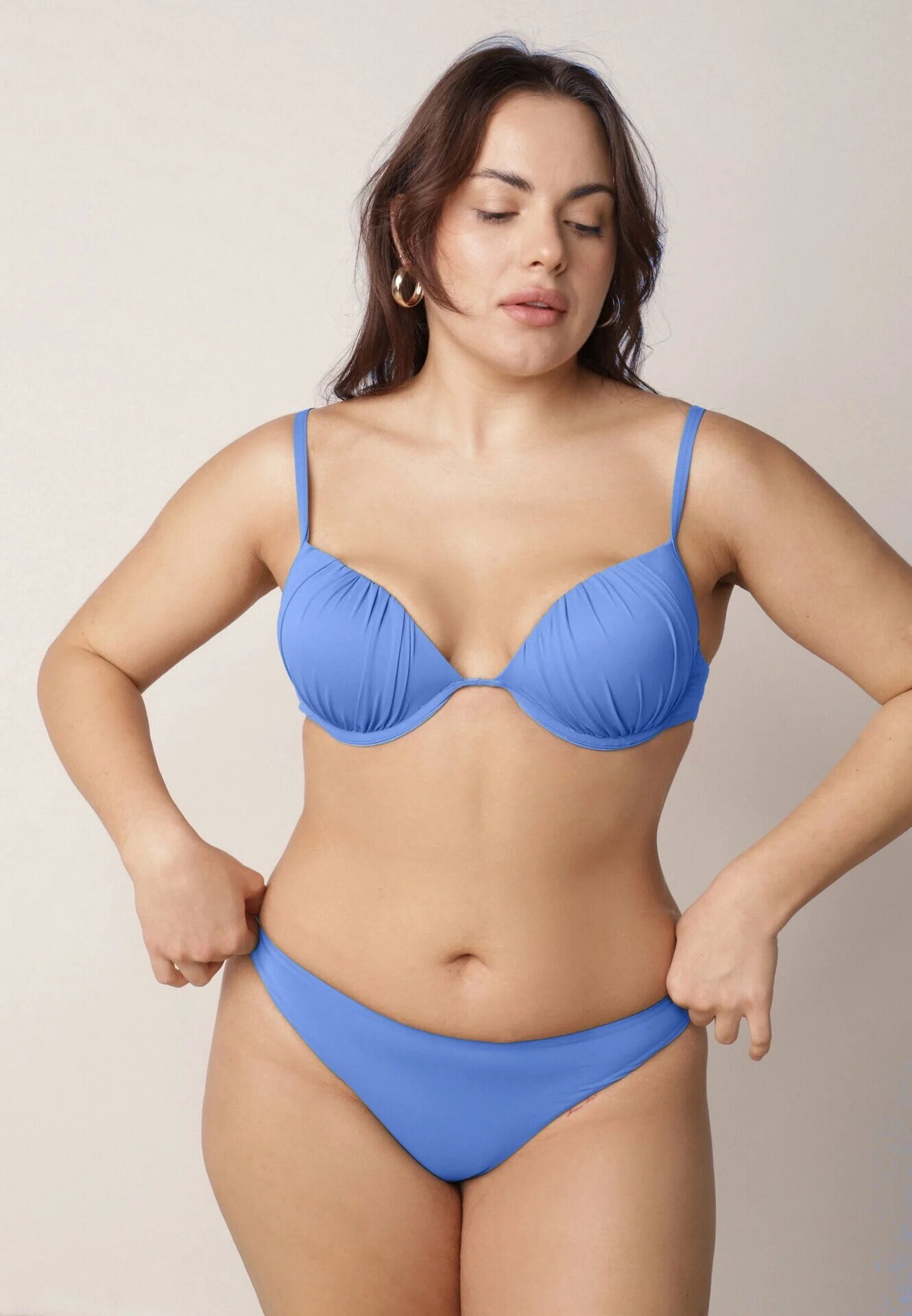 swest Costum de baie bikini Albastru