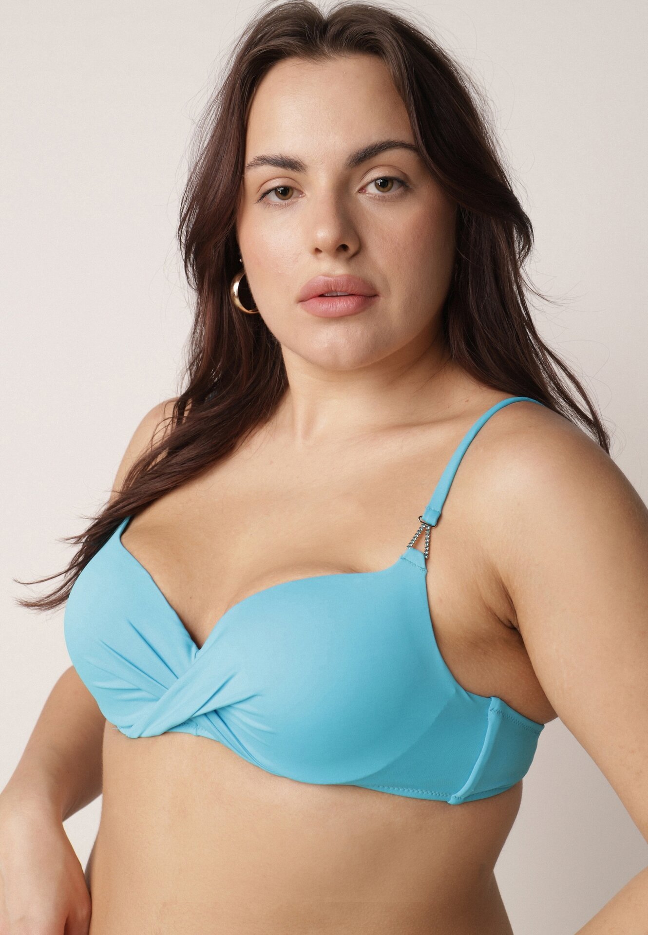 swest Costum de baie bikini Albastru deschis