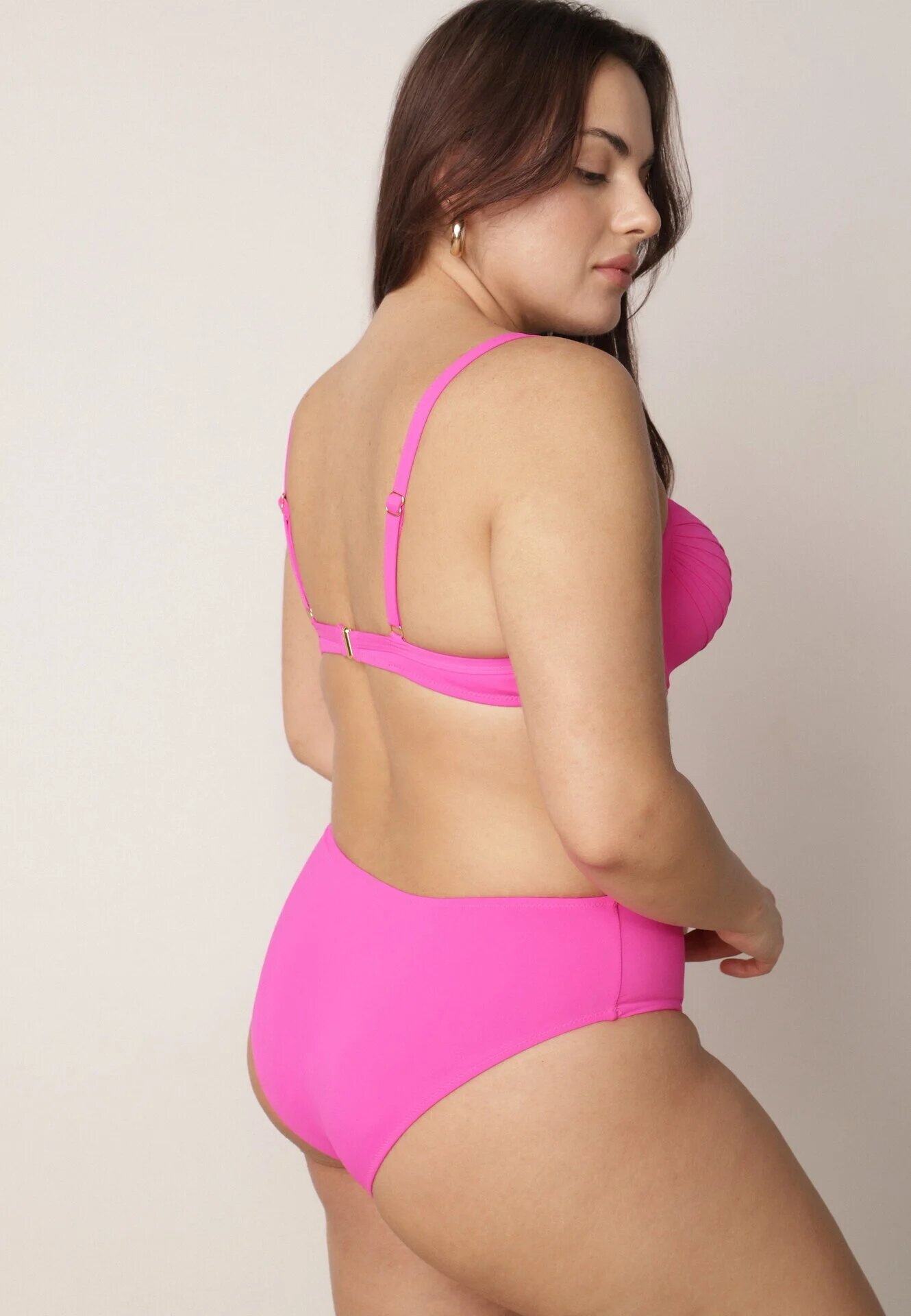 swest Costum de baie bikini Fucsia