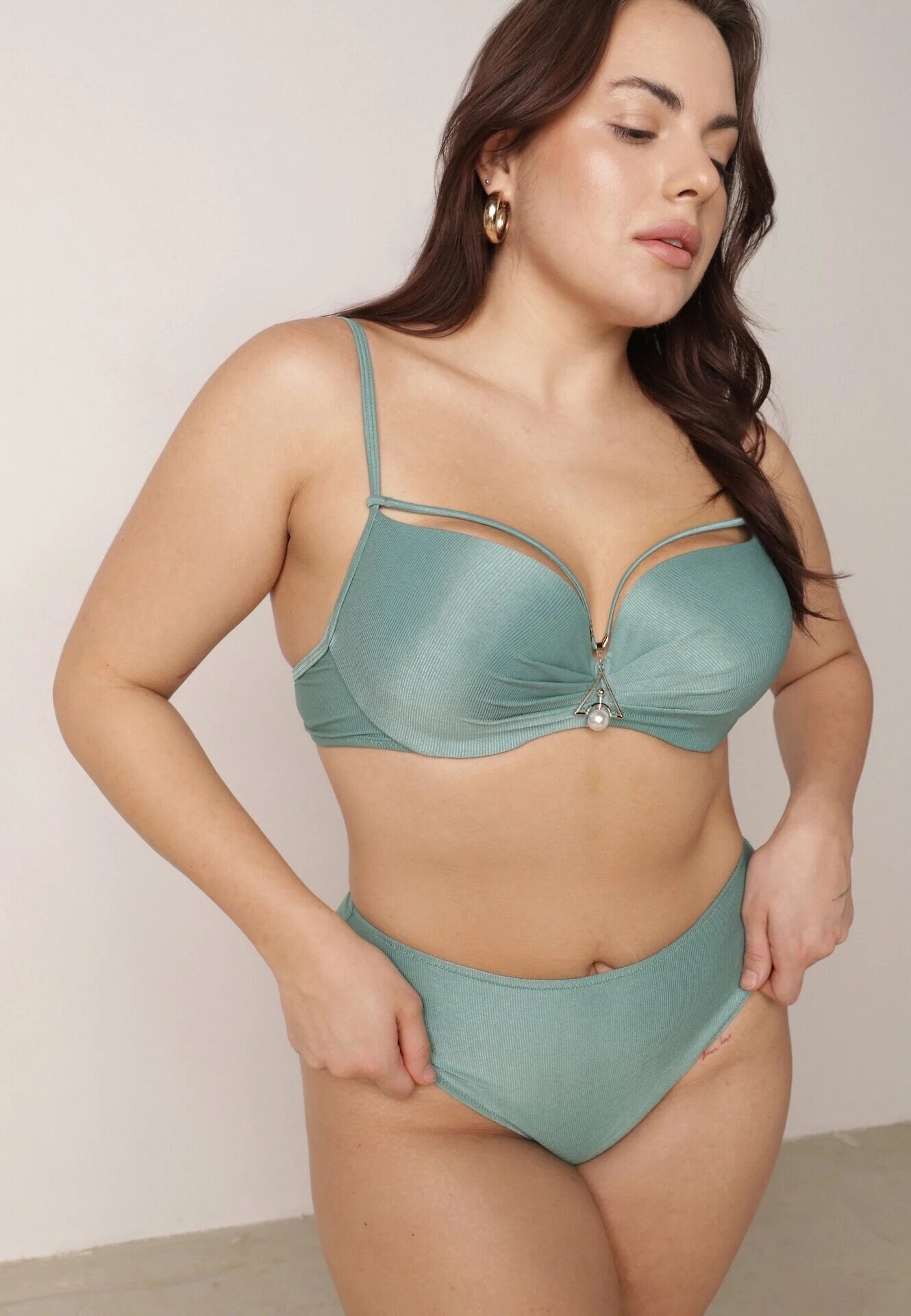 swest Costum de baie bikini Verde deschis