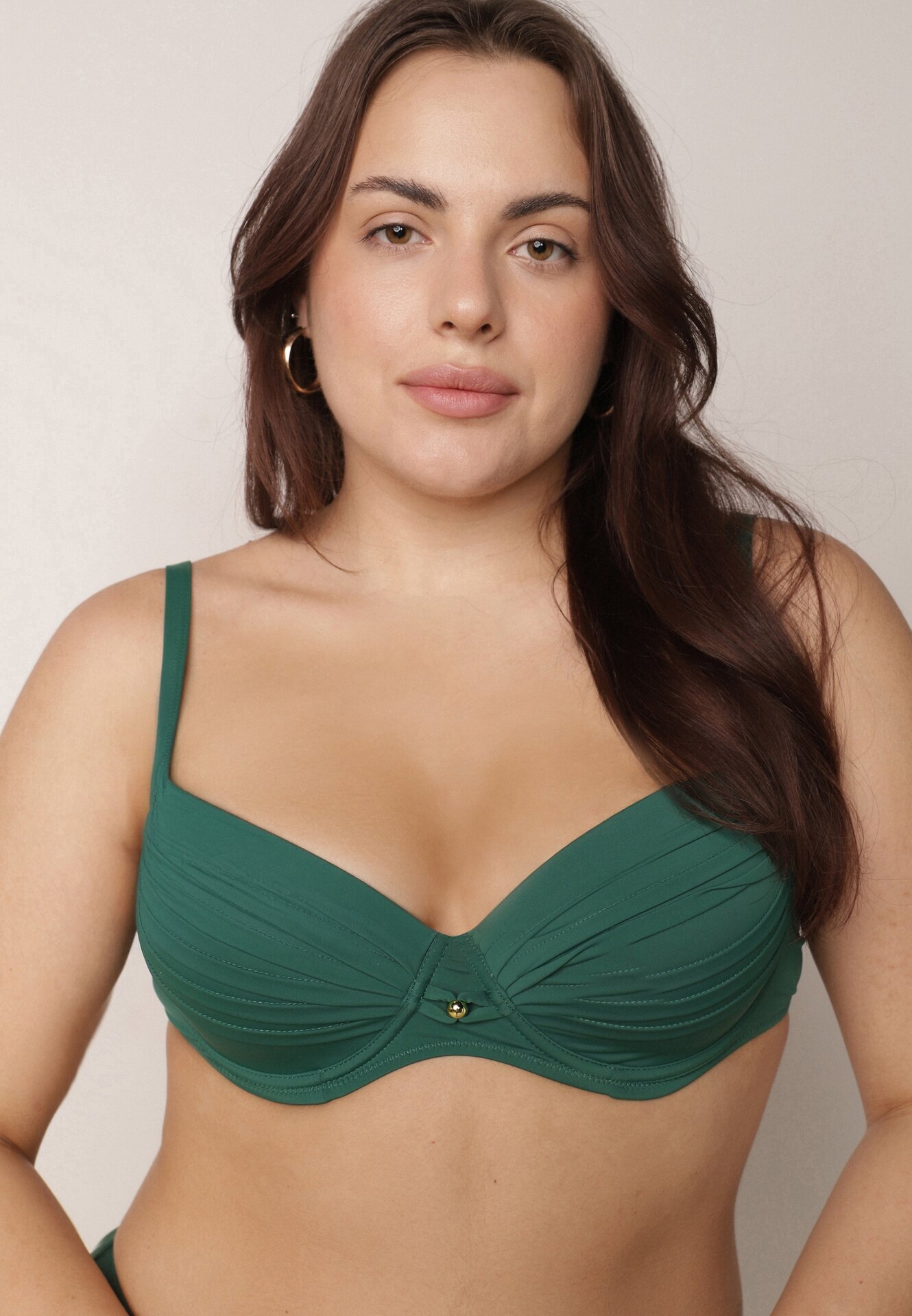 swest Costum de baie bikini Verde închis