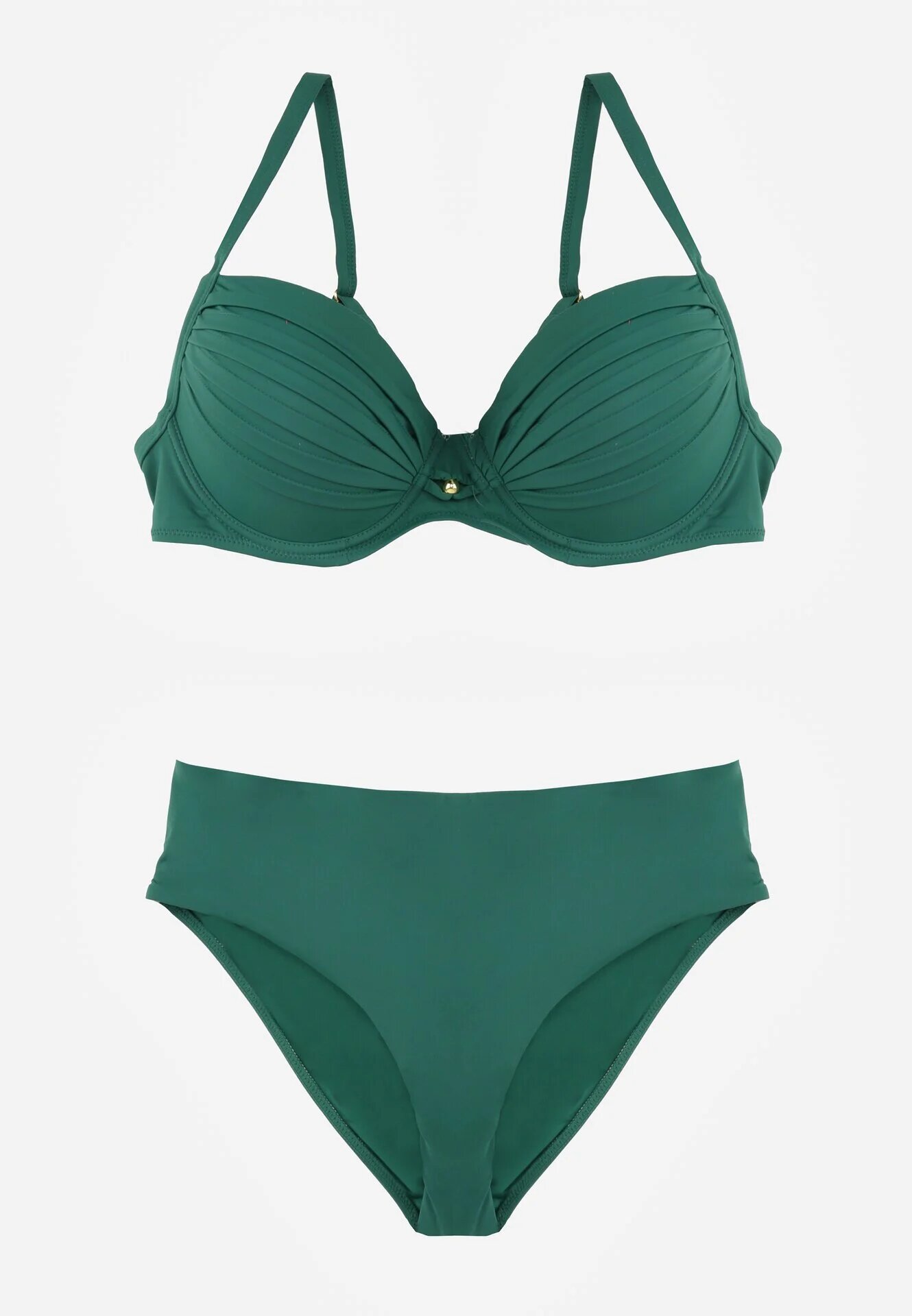 swest Costum de baie bikini Verde închis