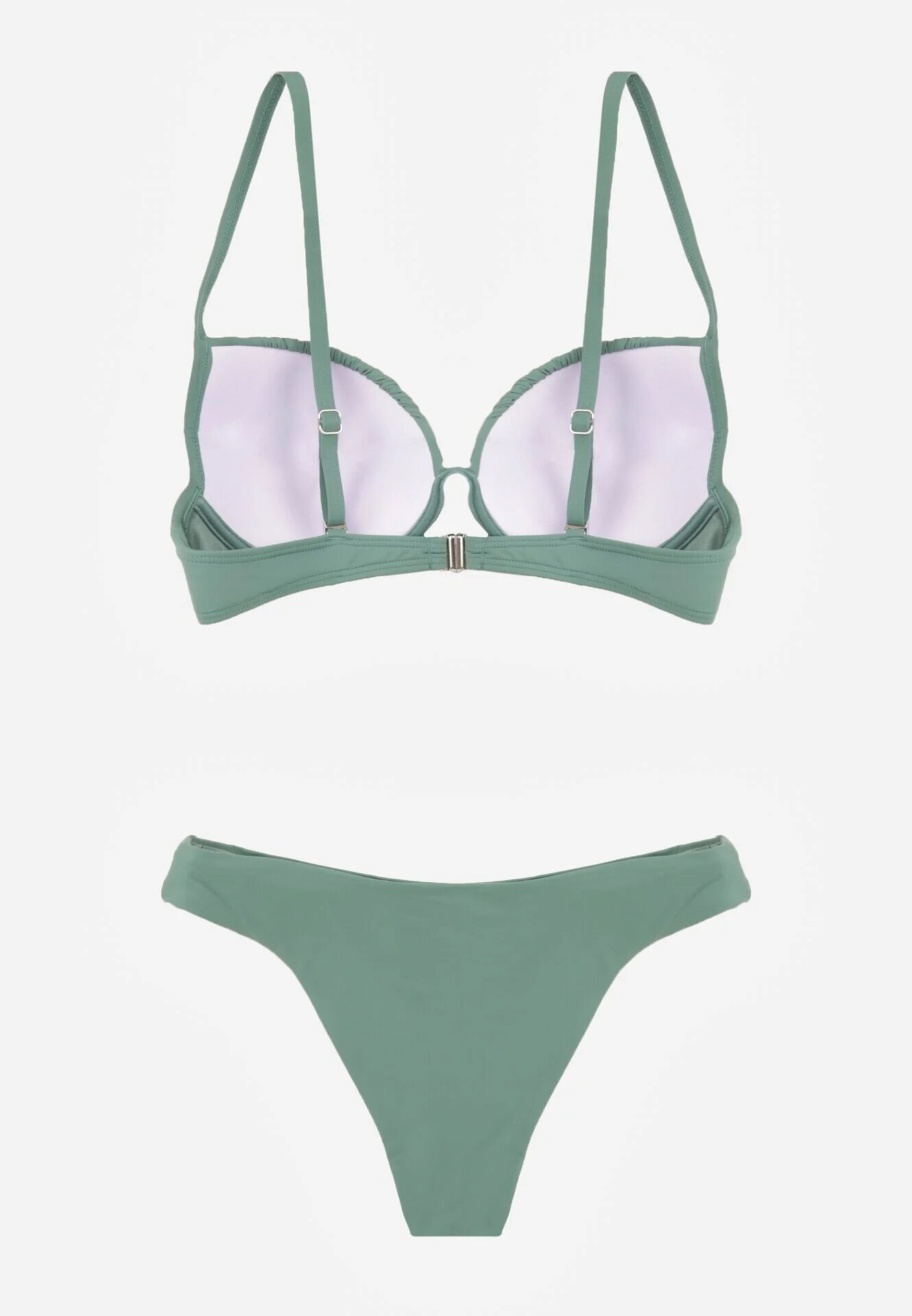 swest Costum de baie bikini Verde închis