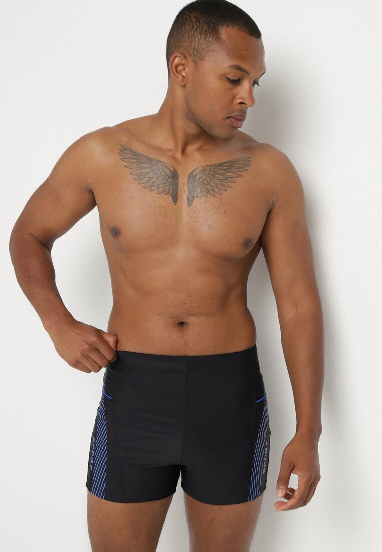 swest Costum de baie bleumarin tip boxer Milonessa