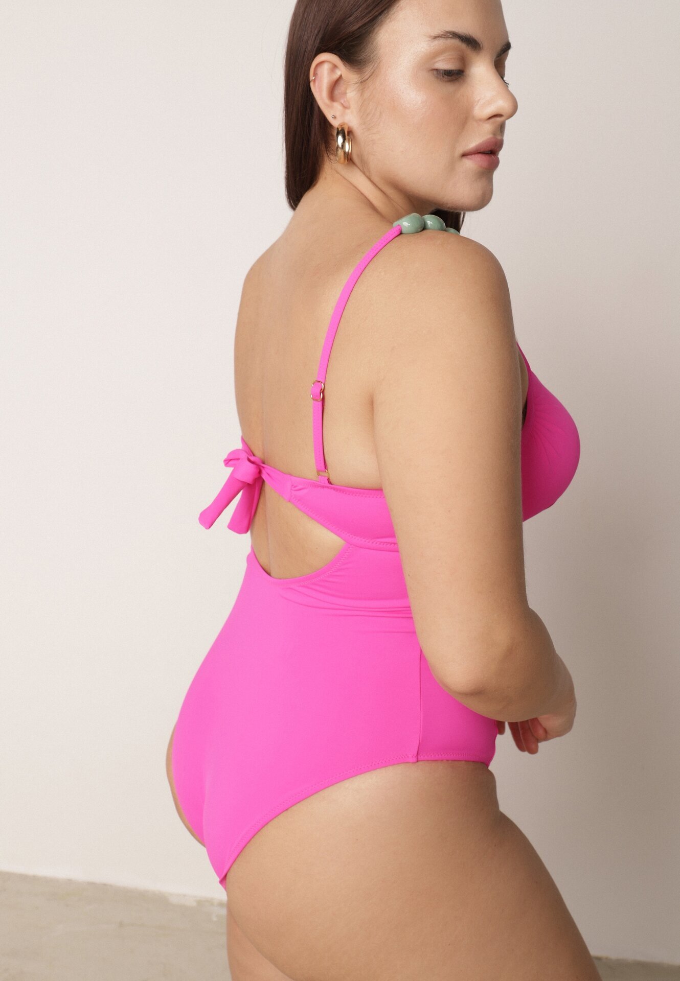swest Costum de baie Fucsia