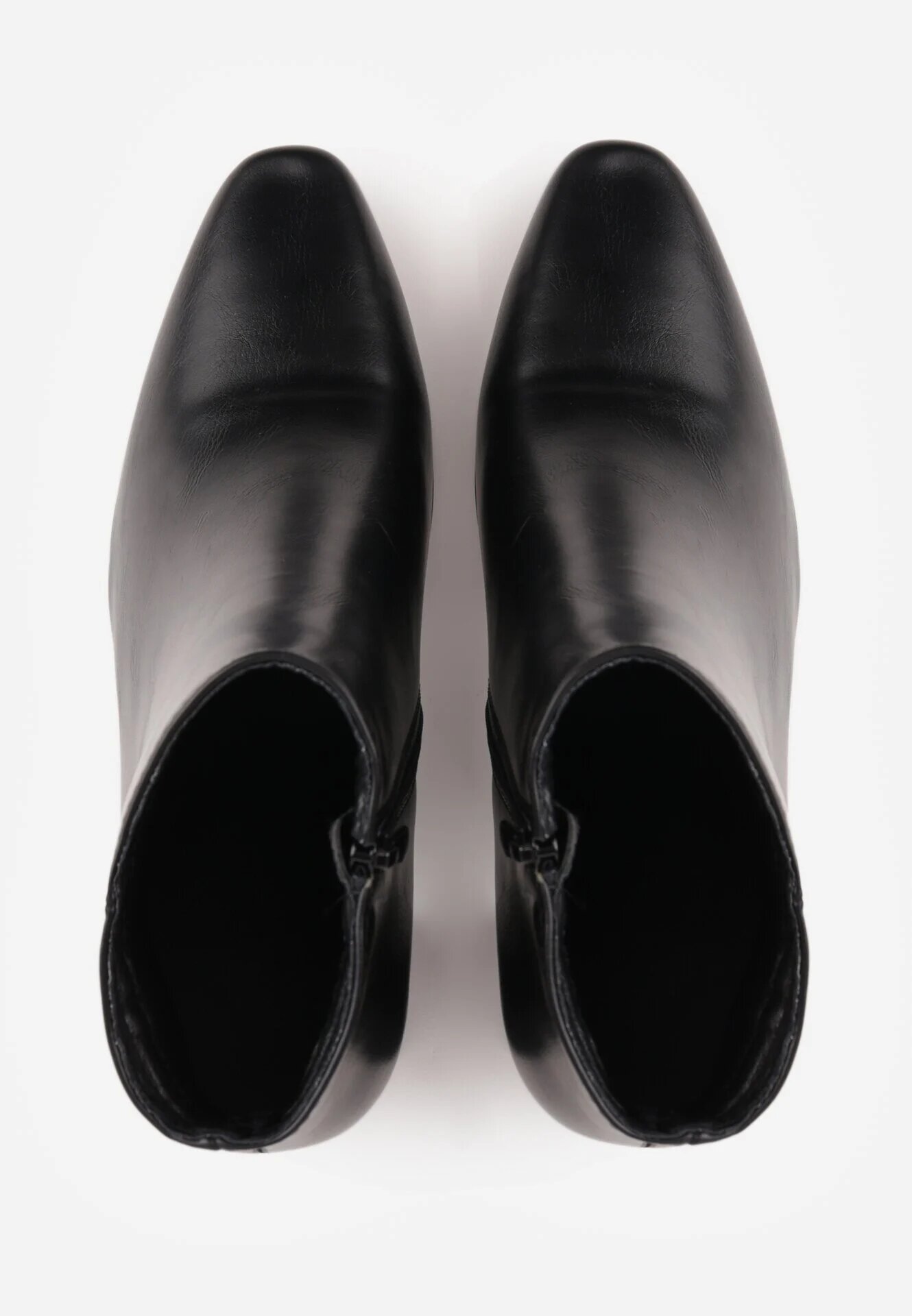 szixth june Botine Negre cu Toc în Stil Clasic Lannevra