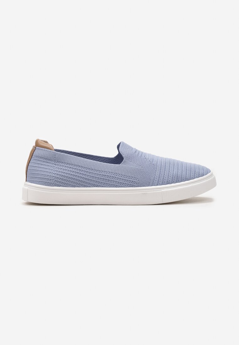  Tenisi Albaștri cu Partea Superioară Elastică Tip Slip-on Zairena