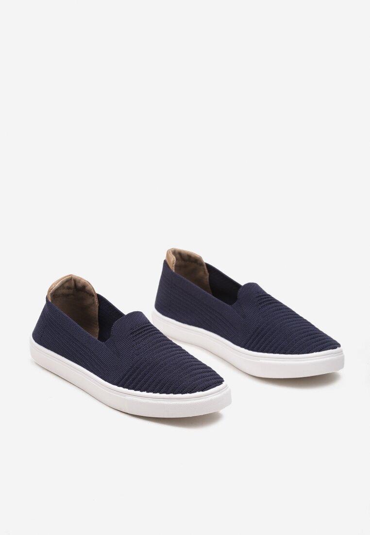  Tenisi bleumarin cu carâmb elastic slip-on Zairena