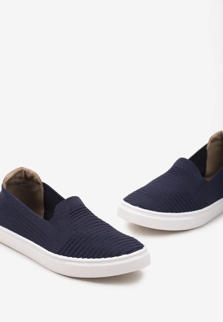  Tenisi bleumarin cu carâmb elastic slip-on Zairena