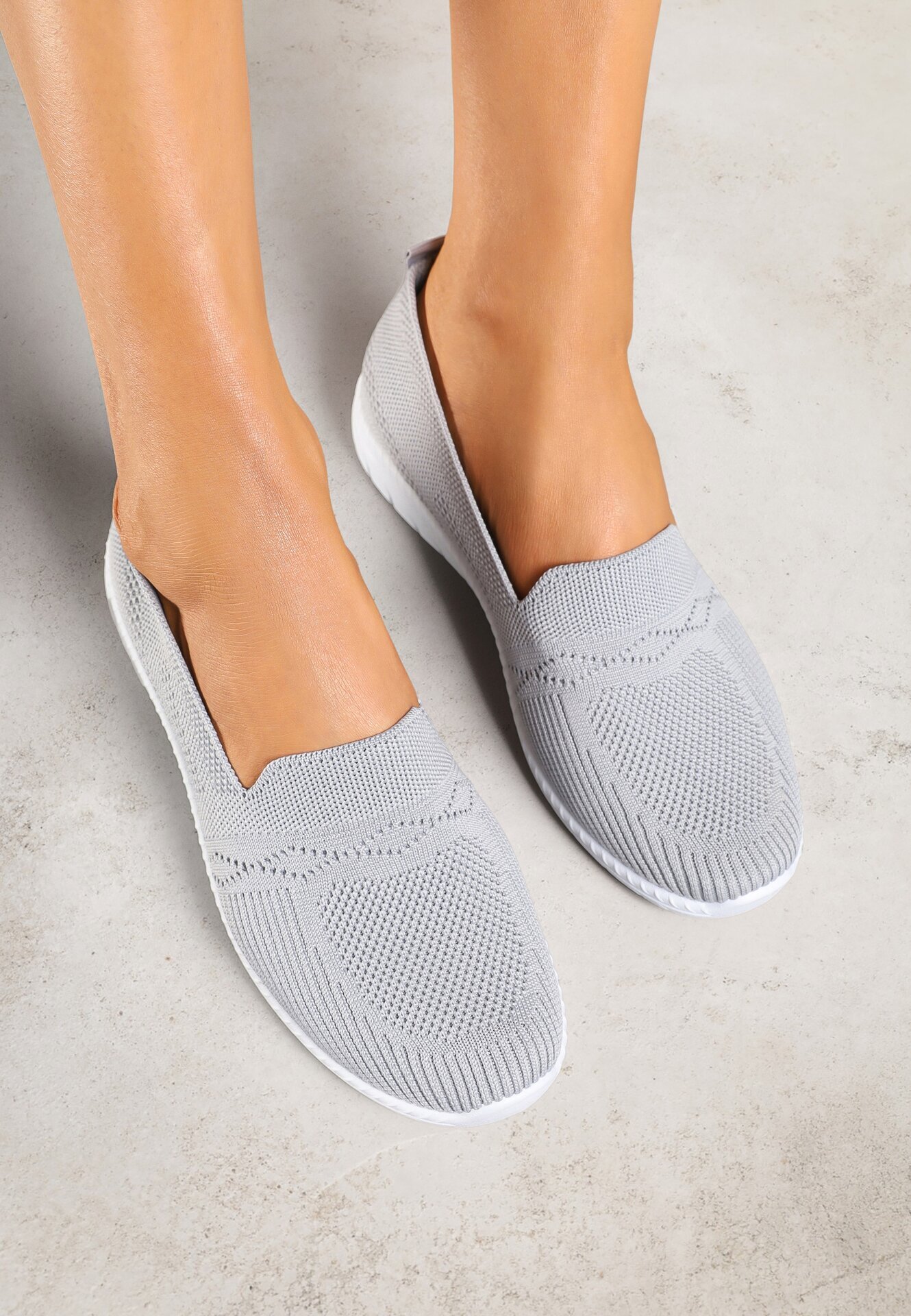  Tenisi Mocasini Gri Slip-on Venni