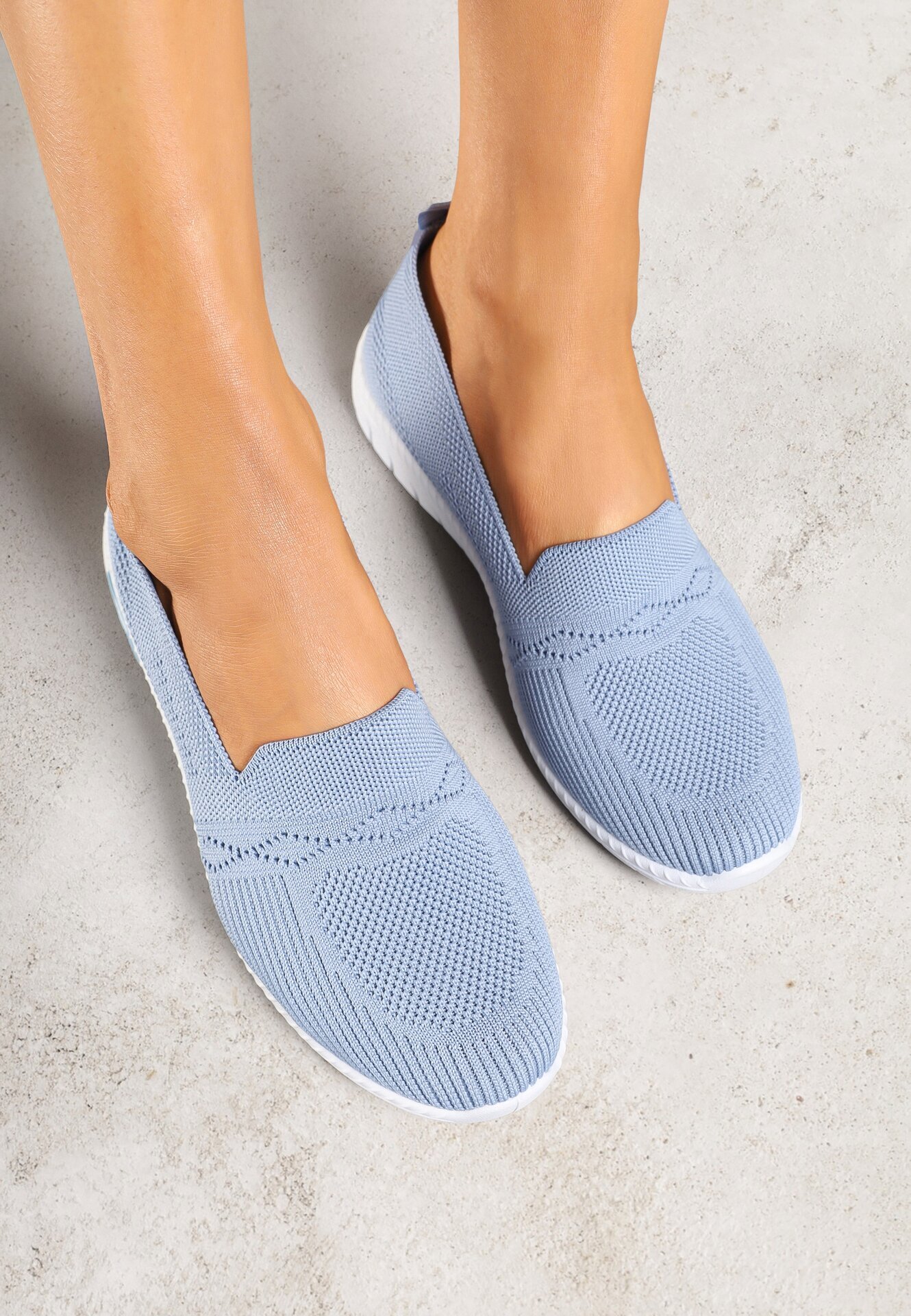  Tenisi Mocasini Slip-on Albastre Venni