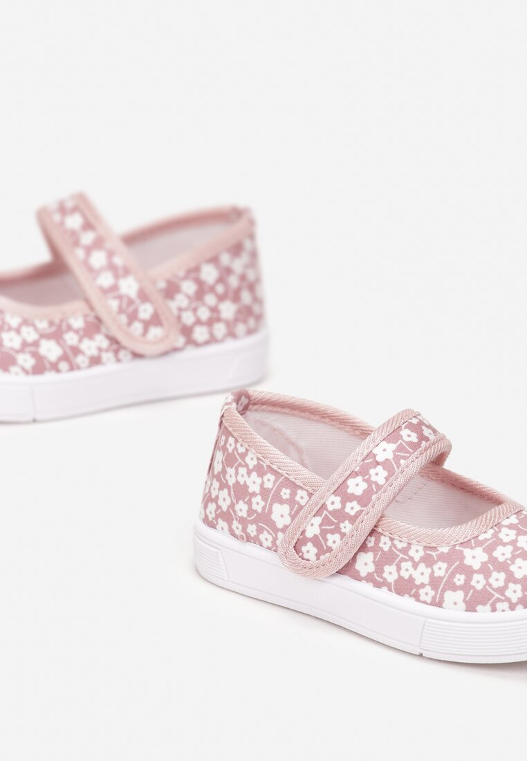  Tenisi Rozalii cu Scai cu Imprimeu Floral Pippin