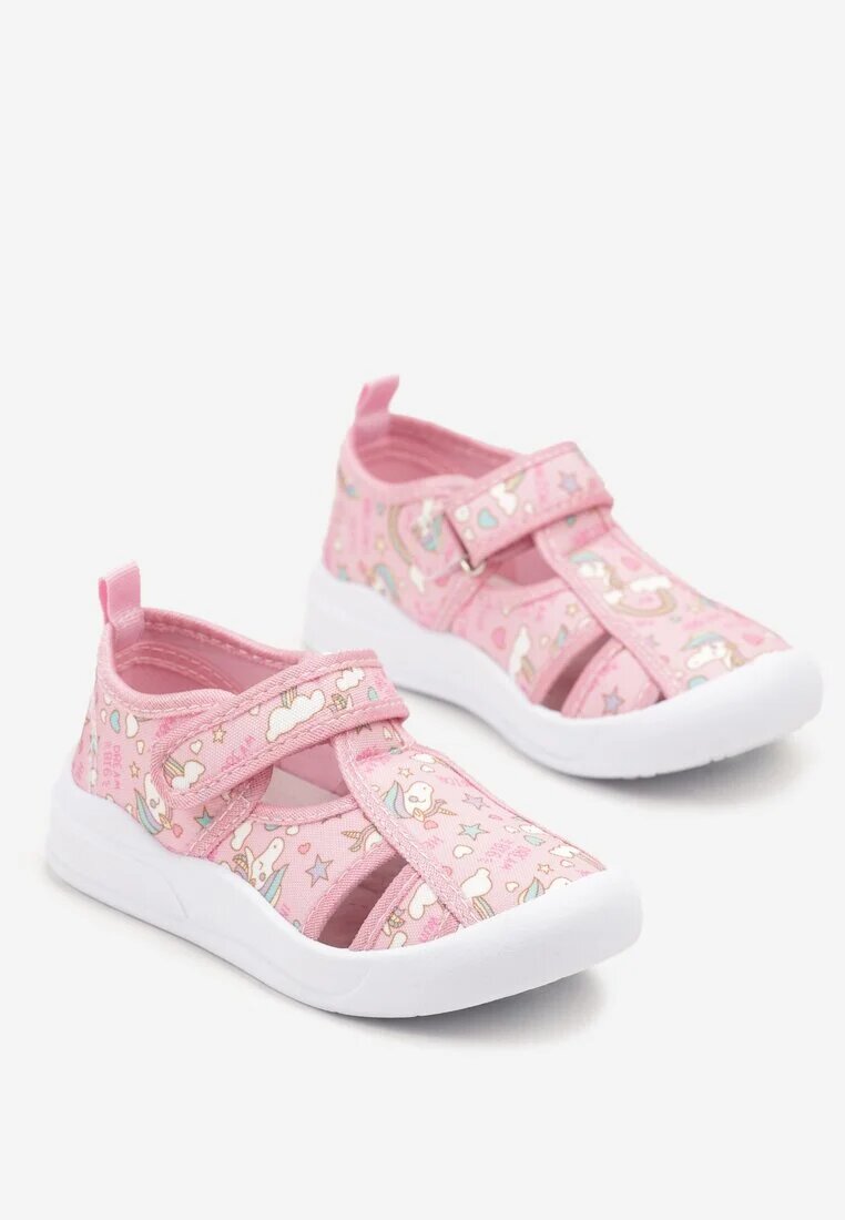 tom.m Adidași Roz cu Branț din Piele și Decupaje Decorative cu Scai Lunitria