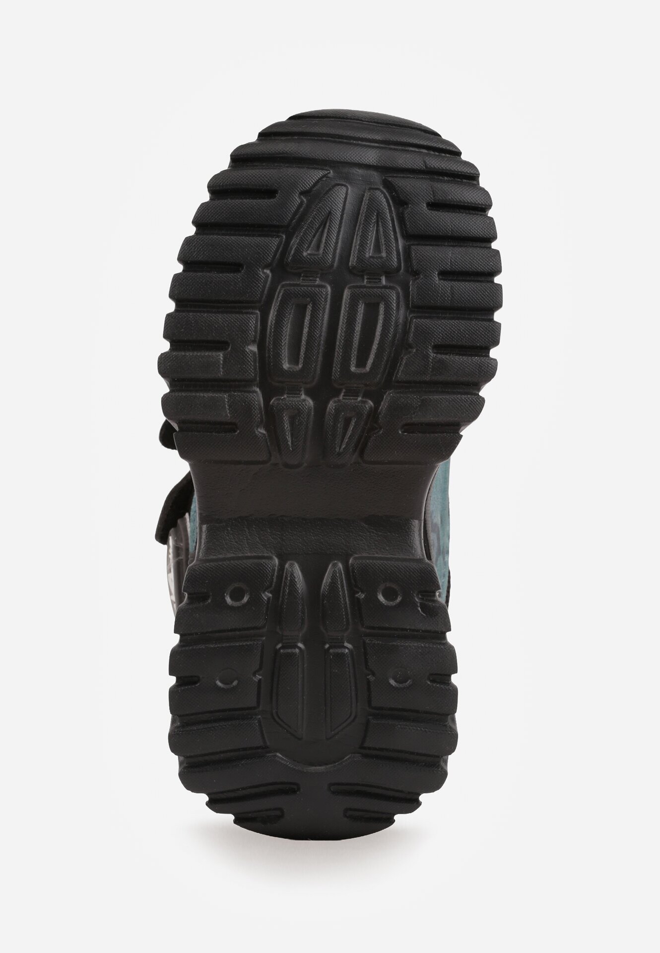 tom.m Adidași sport negri cu velcro stil Chunky cu branț din piele Doreama