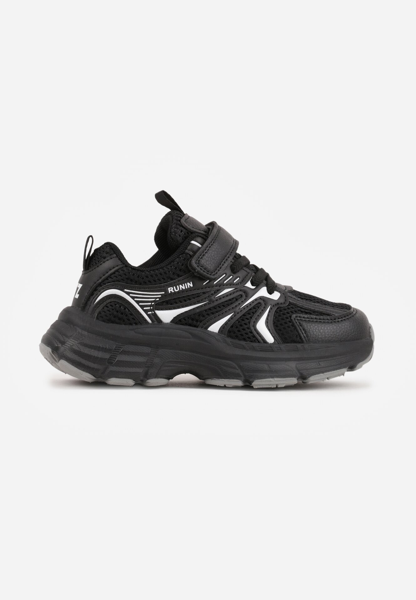 tom.m Pantofi Negri Sport Sneakersy Decorați cu Inscripții Aniriope