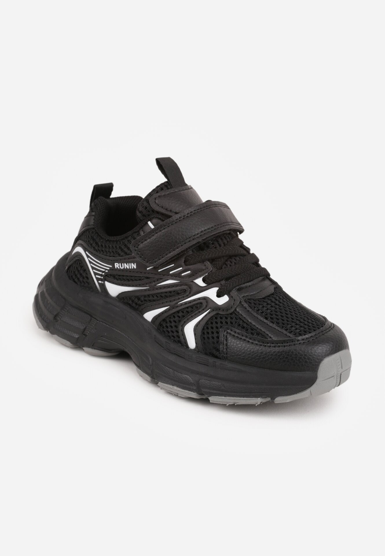 tom.m Pantofi Negri Sport Sneakersy Decorați cu Inscripții Aniriope