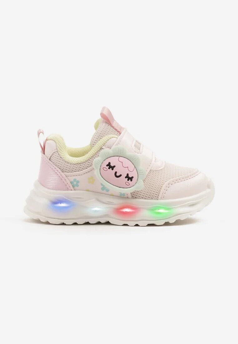 tom.miki Pantofi Sport Roz Adidași cu Aplicații 3D și Lumini LED Seneseta