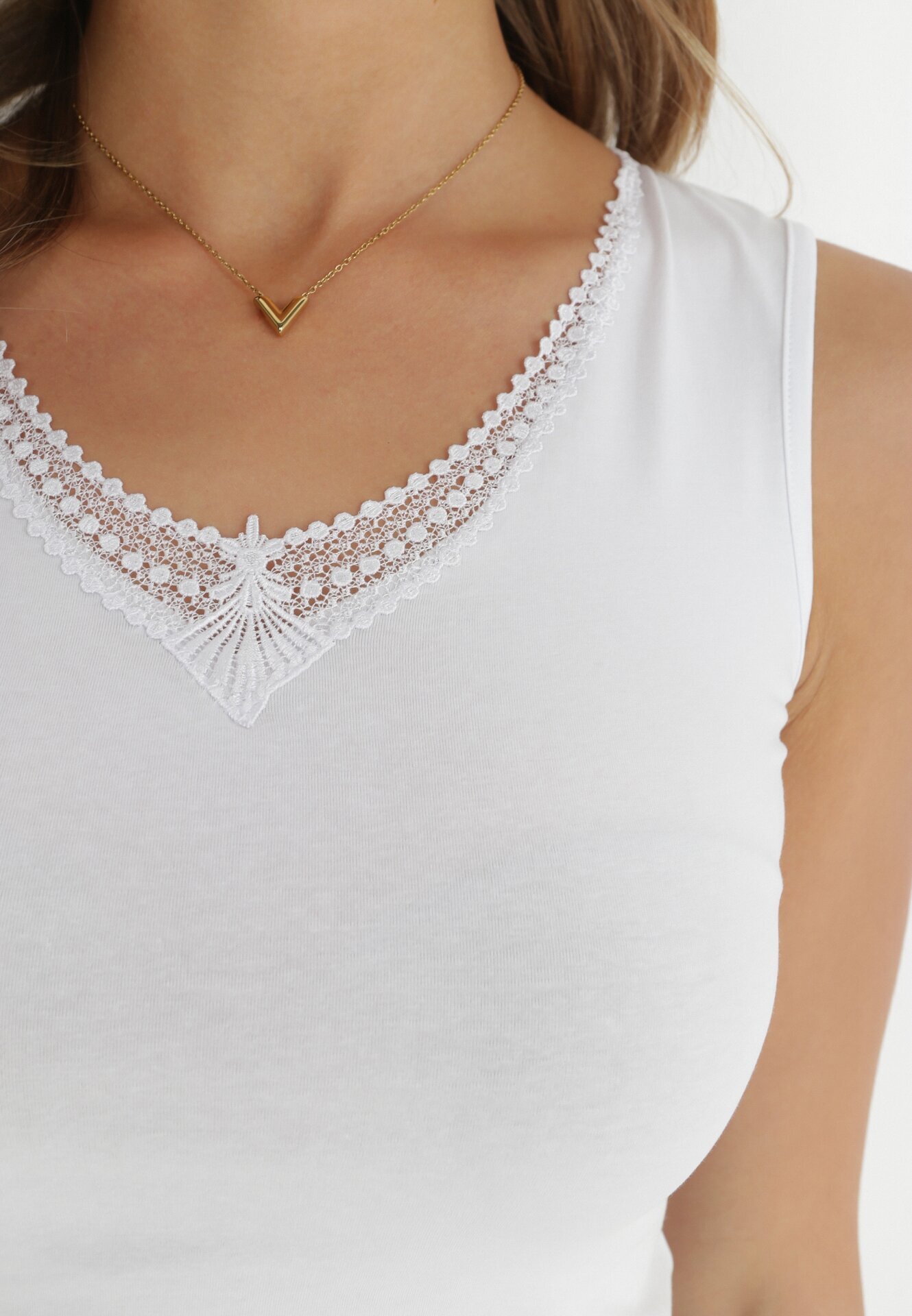 Top Alb Bumbac Auxillaa