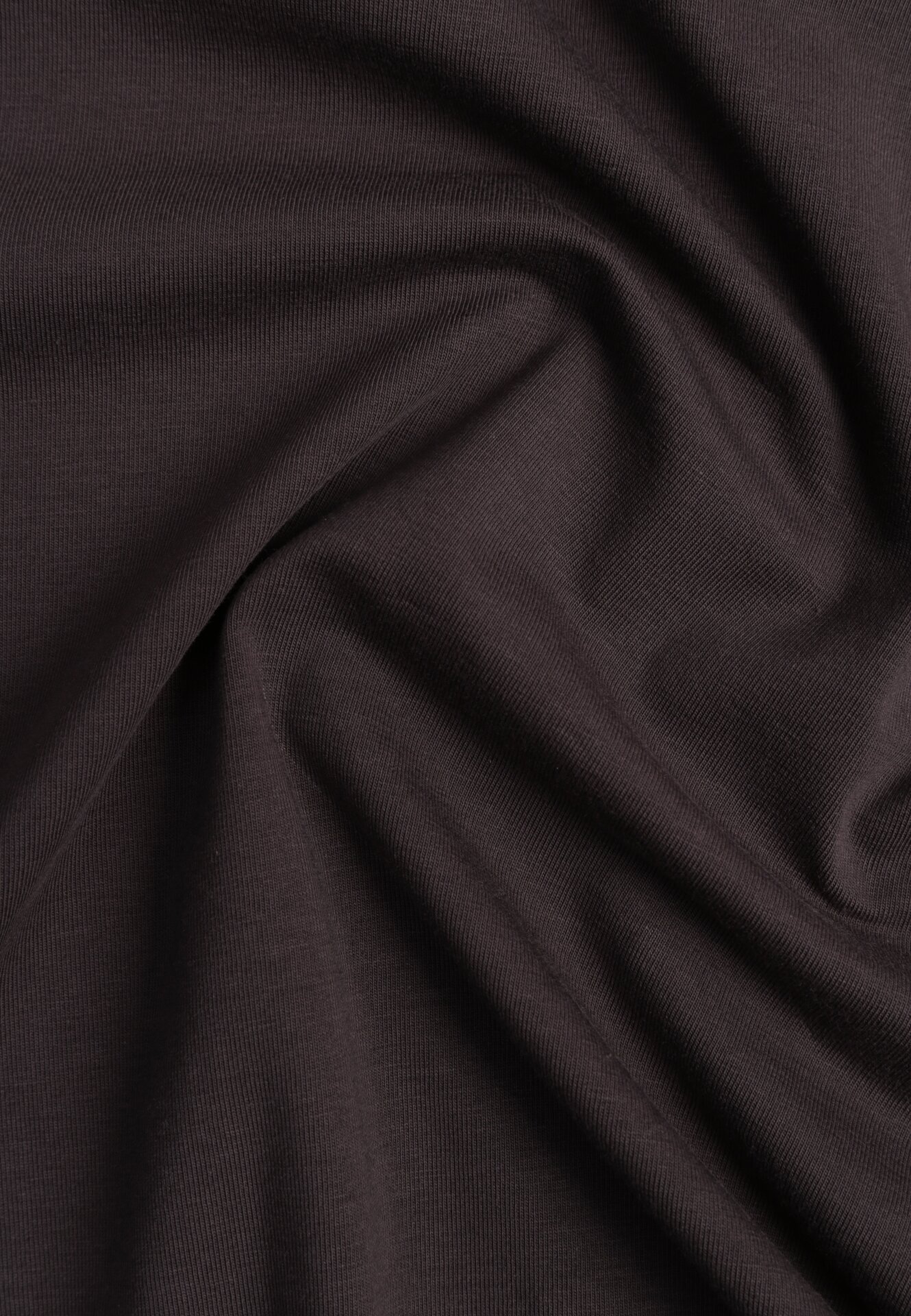  Tricou gri închis din bumbac cu decolteu în V Rionisse