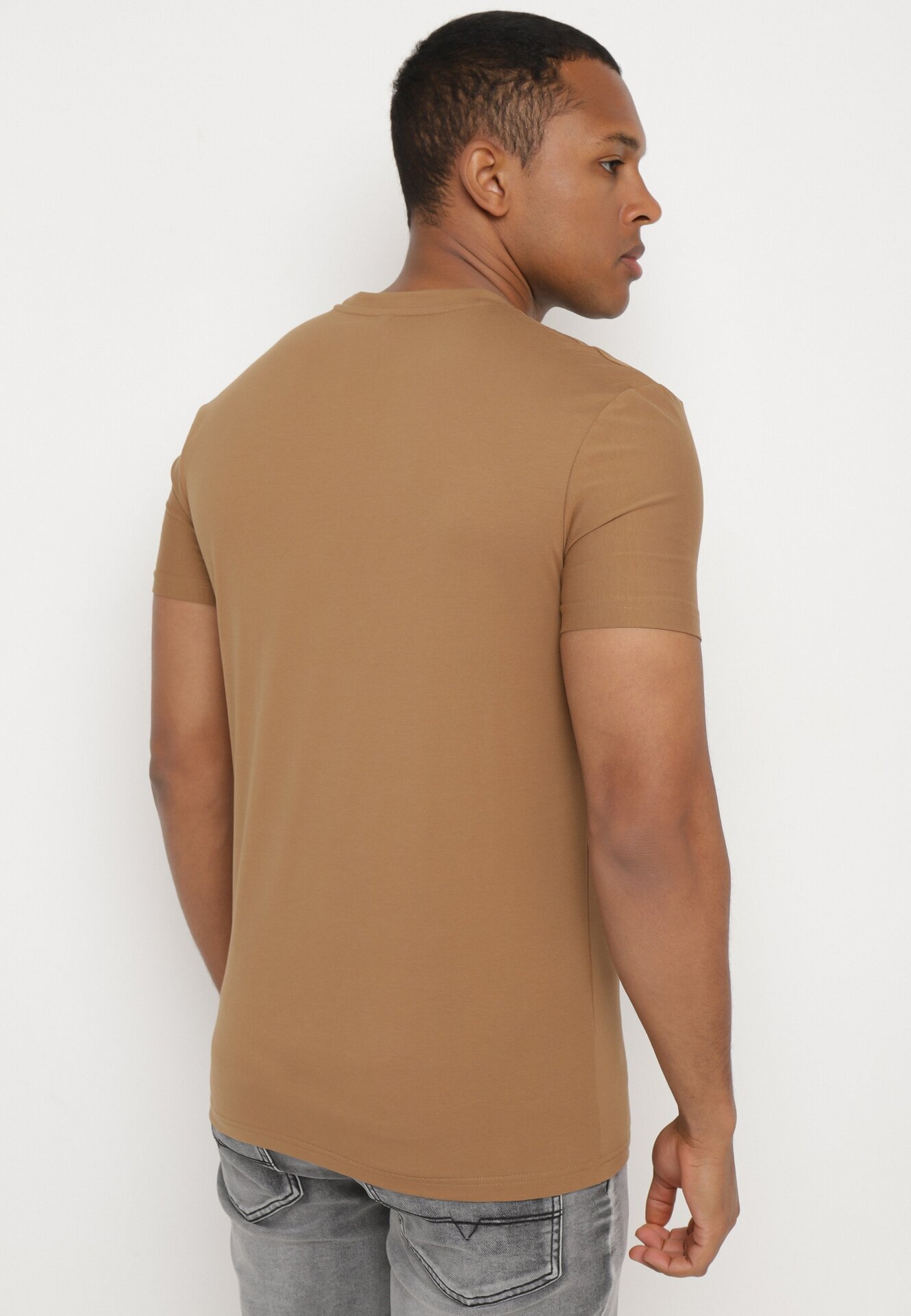  Tricou Maro din bumbac cu croială clasică Xloette