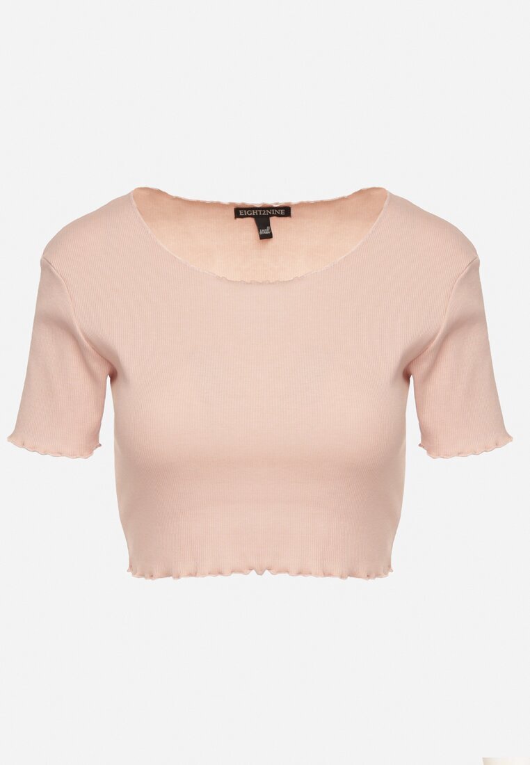  Tricou roz închis Reiat din Bumbac Adlesa