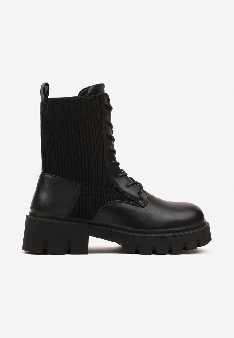 tulipano Ghete Negre tip Worker cu Gambă Elastică Polie