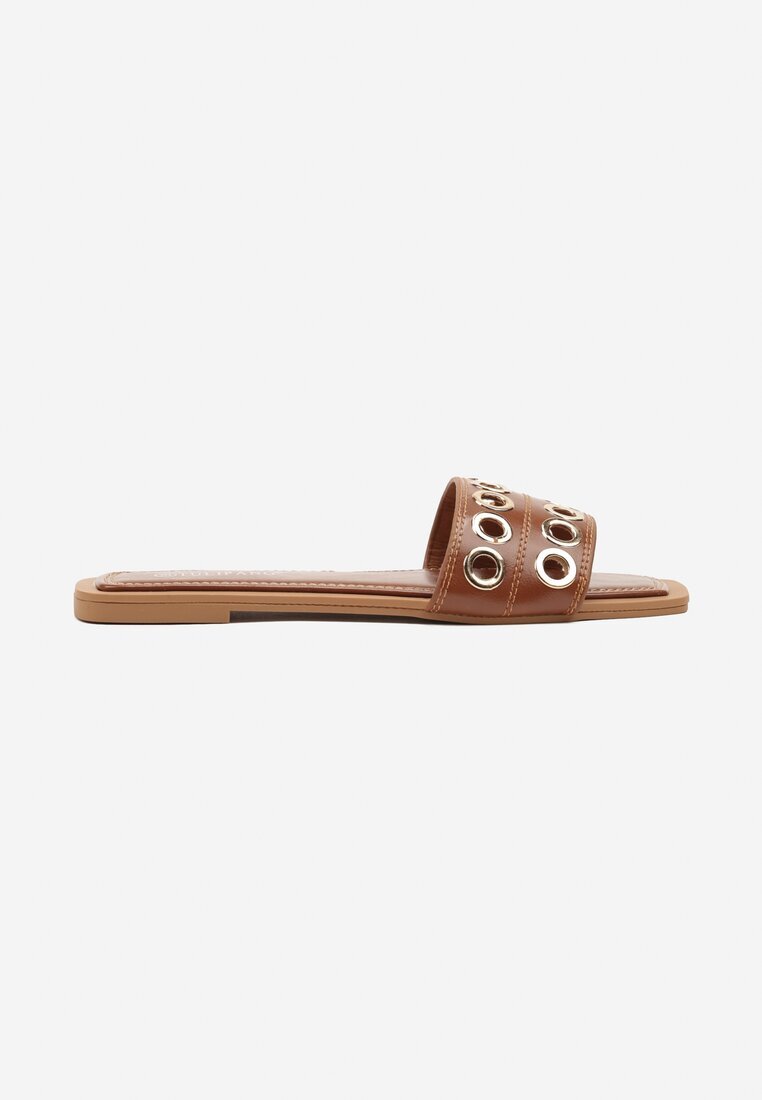 tulipano Papuci Maro Decorați cu nituri Meralina