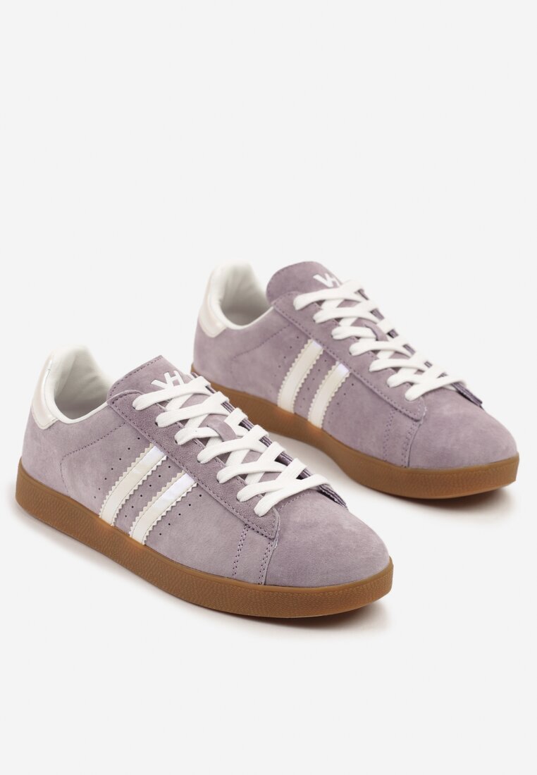 van horn Adidași Mov în Stil de Tenis cu Benzi Telliona