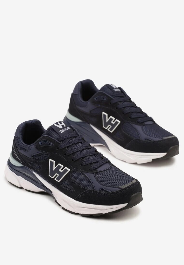 van horn Pantofi Sport Bleumarin Sneakers cu aplicație decorativă Reiana
