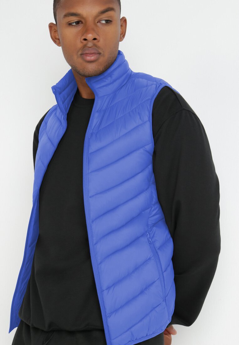  Vestă bleu marin matlasată Fouquet