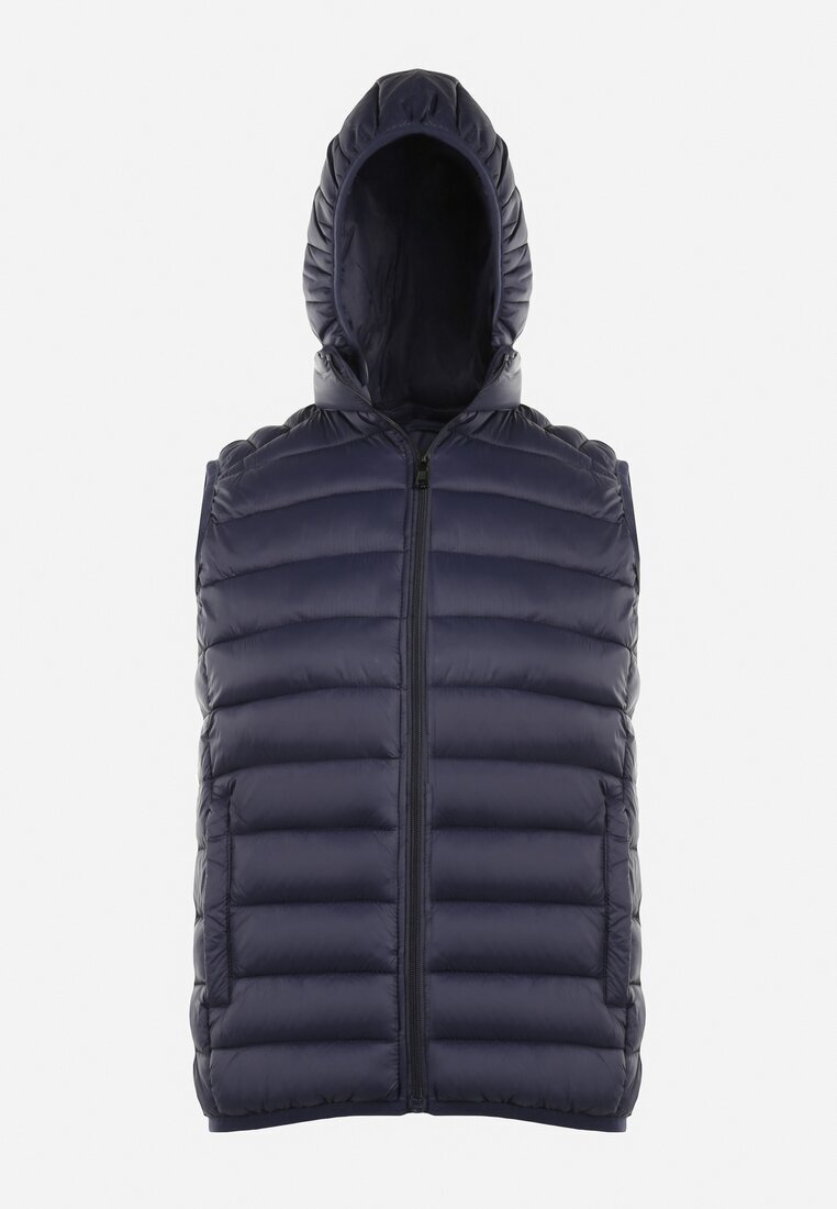  Vestă bleumarin matlasată Mansfeild