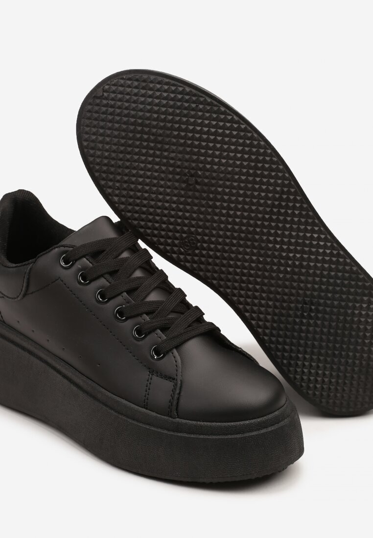 via giulia Sneakers Negri Clasici cu Talpă Groasă Ardisne