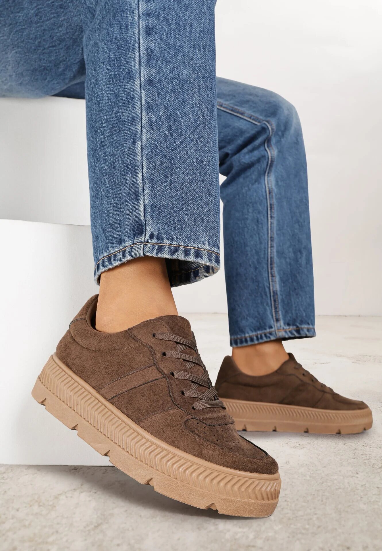 vices Adidași Maro pe Talpă Groasă Imprimată Alerrive