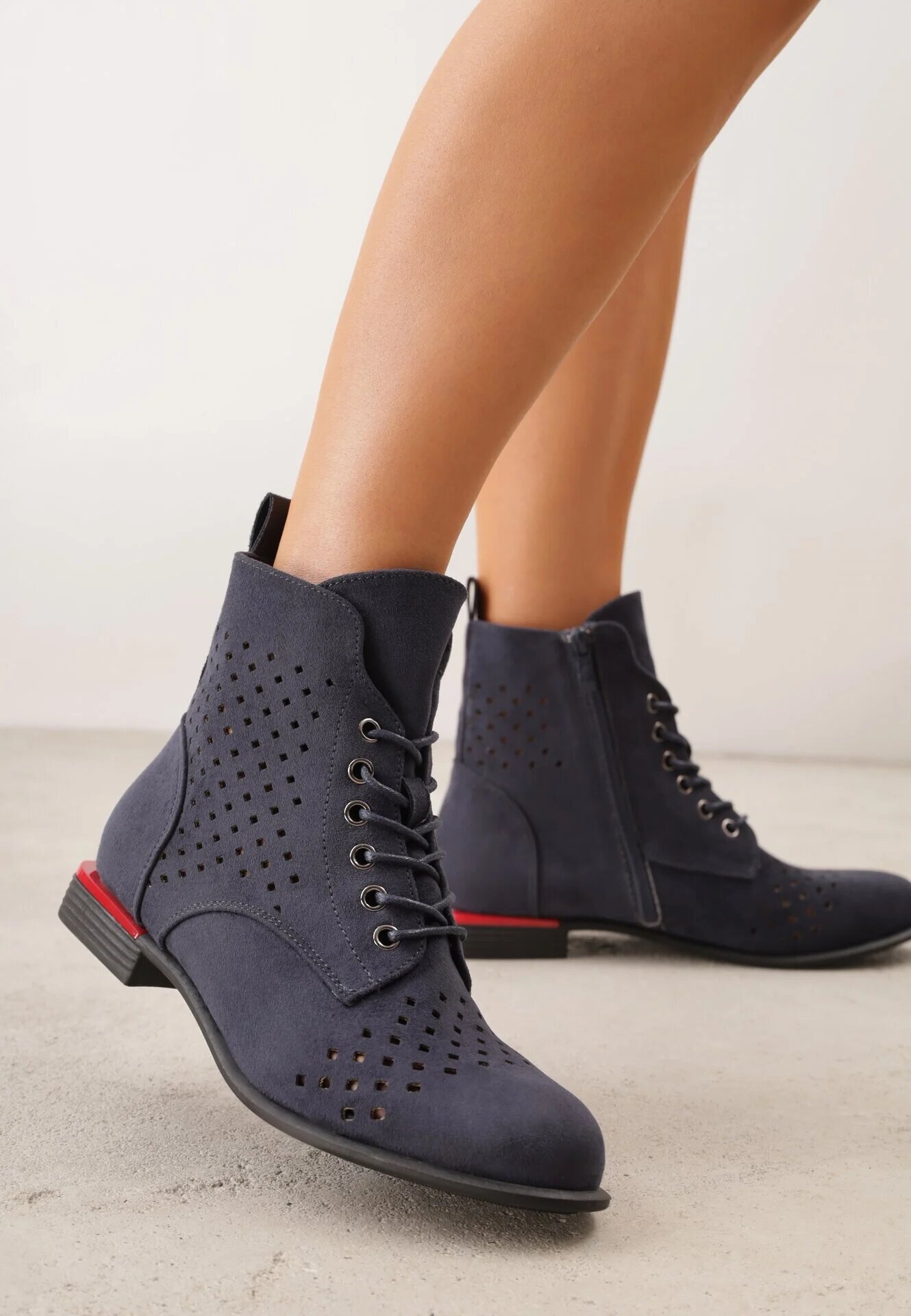 vices Botine Bleumarin