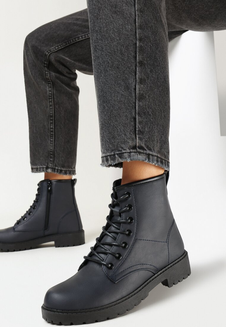 vices Botine bleumarin Tanner