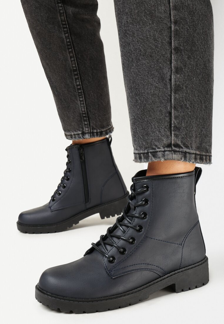 vices Botine bleumarin Tanner