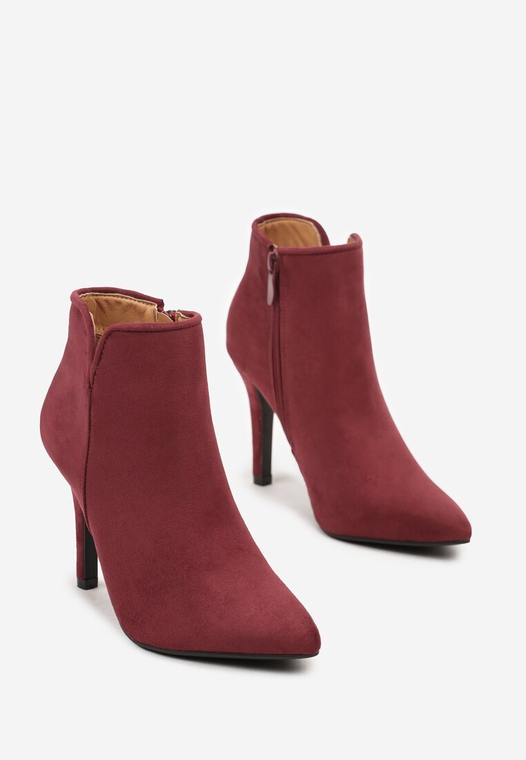 vices Botine Bord cu Toc Stiletto cu Vârf Ascuțit Reyi