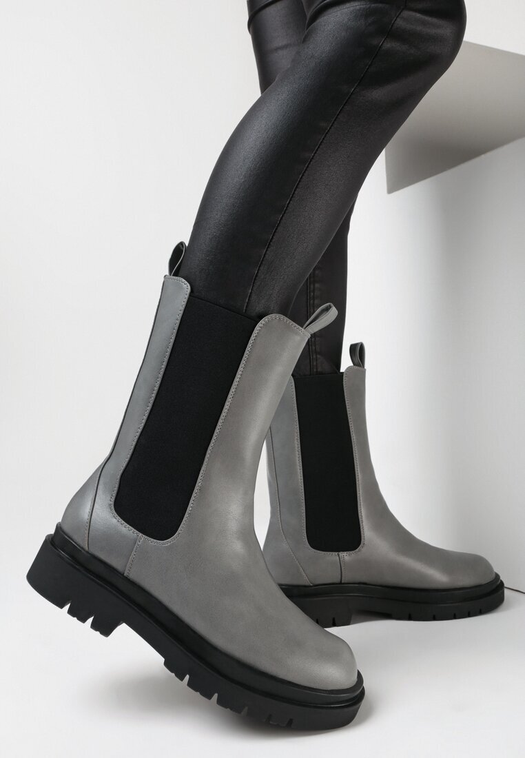 vices Botine Gri Lineanor